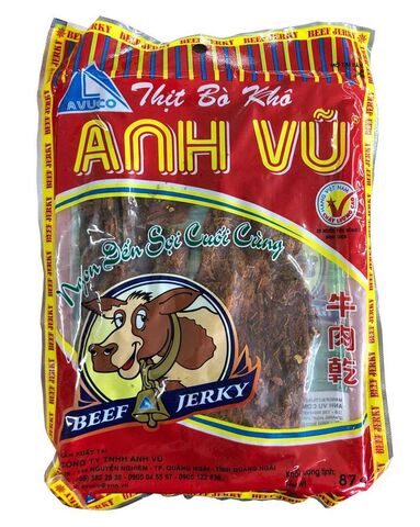 Сушеная говядина в специях (Beef jerky) Вьетнам 87 г