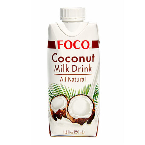 FOCO Кокосовый молочный напиток, 3шт по 330мл