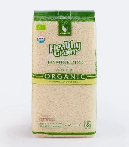 Органический тайский рис жасмин белый  1 кг(вакуум- Таиланд)