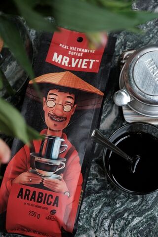 Кофе Mr. Viet "Arabica", натуральный жареный молотый, 250 гр