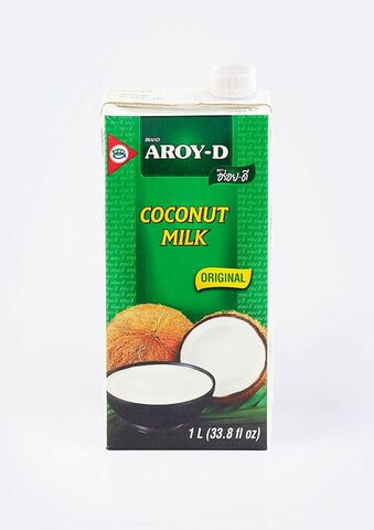 Кокосовое молоко "AROY-D", 1л (растительные жиры 17-19%)